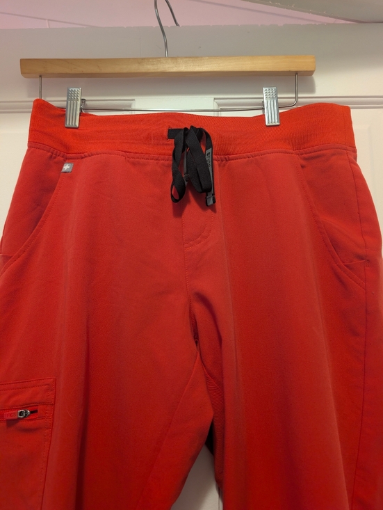 Figs Other - Figs Women Joggers, Red- Raspberry Color Medium Petite